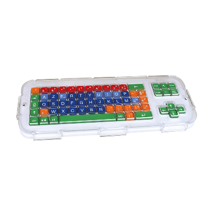 Клавиатура Clevy с большими кнопками. Накладка для разделения клавиш.