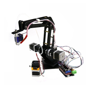 Четырёхосевой учебный робот- манипулятор ArduArm Kit.